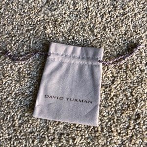 David yurman jewelry dust bag